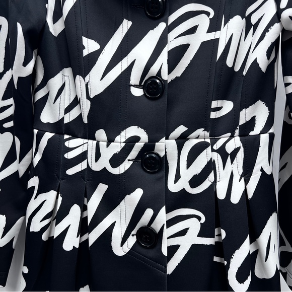 LUII LES HALLES GRAPHIC SATEEN COAT - Picture 6 of 10